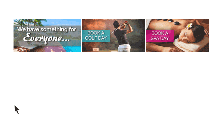 Campaign Retargeting - Rocketseed An animated graphic demonstrating a mouse clicking on an email banner.
