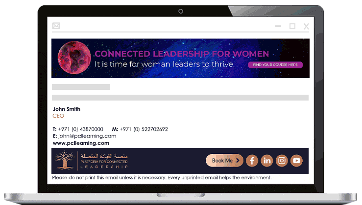 PCL Learning case study branded email signatures PCL Learning case study branded email signatures