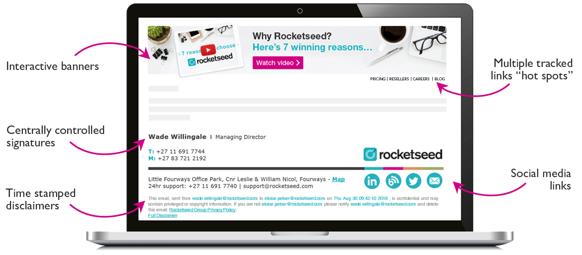 Rocketseed Email Branding Rocketseed Email Branding