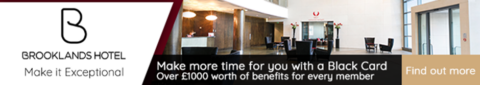 Brooklands Hotel Black Card email Banner campaign.fw Brooklands hotel banner example