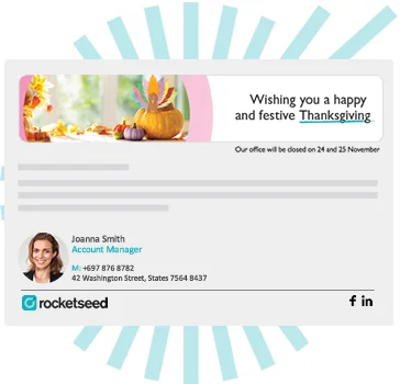 Thanks giving branded email.fw Thanks giving branded email