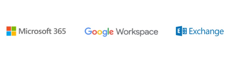 Various email clients Signature Management Software for Microsoft 365, Google Workspace & Exchange