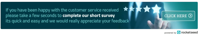 Customer satisfaction email banner example Customer satisfaction email banner example