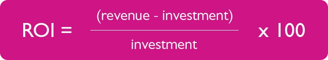 ROI calculation formula ROI calculation formula